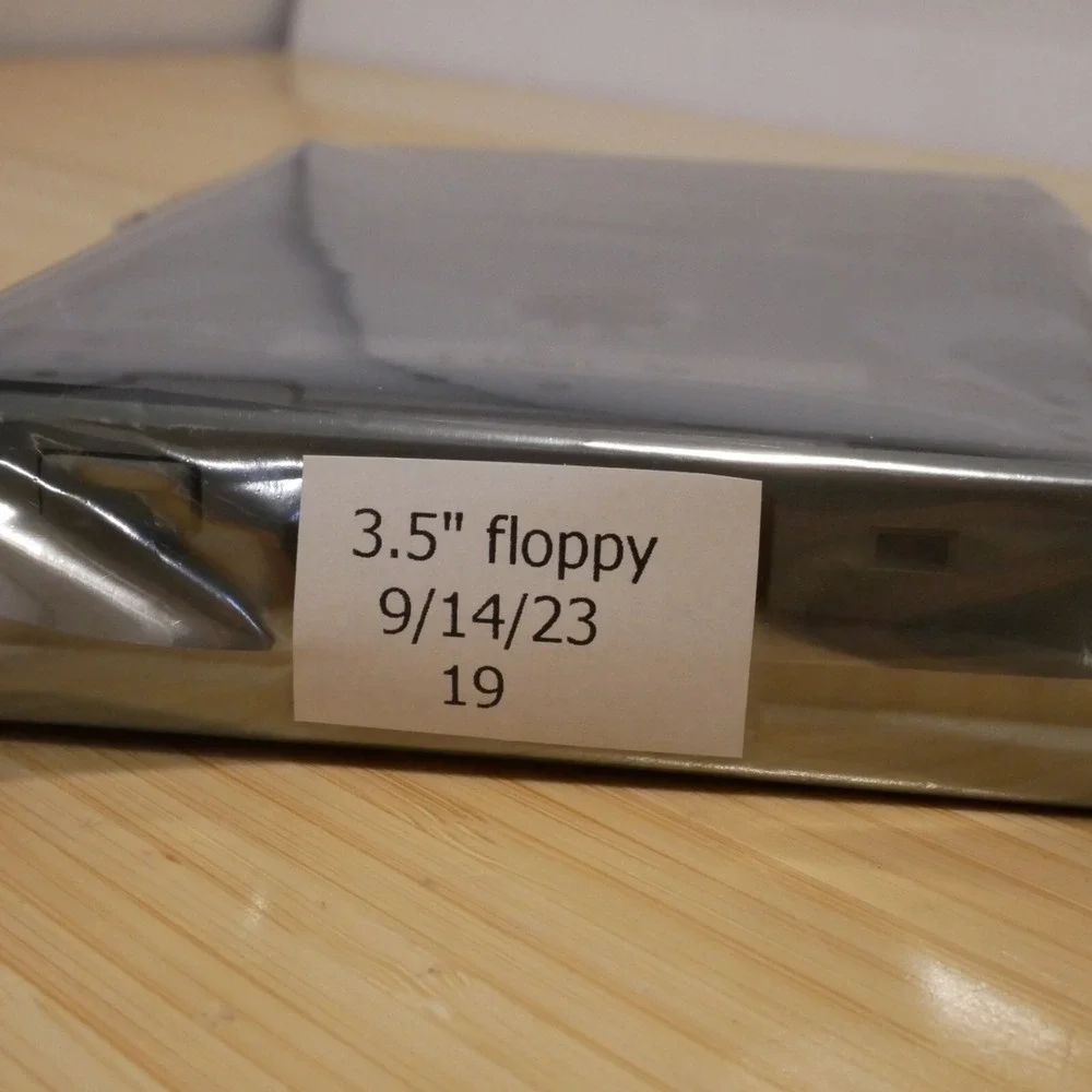 TEAC 3.5 inch Internal Floppy Disk Drive‎ Model FD-235HF Tested & Working - 19